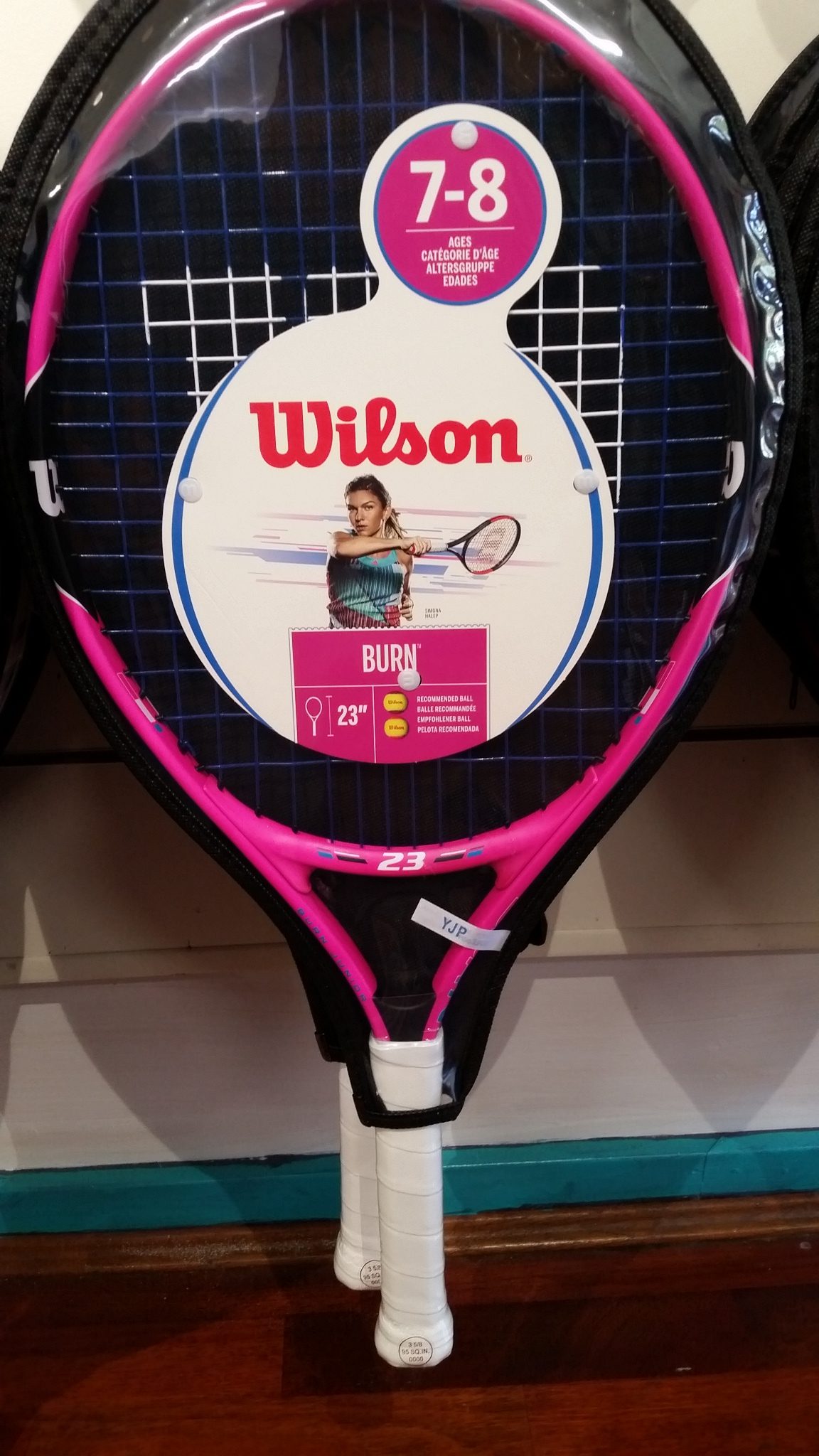 Wilson Burn 7-8 Years Old Black 23" Tennis | Tennis shoes | Tennis clothing